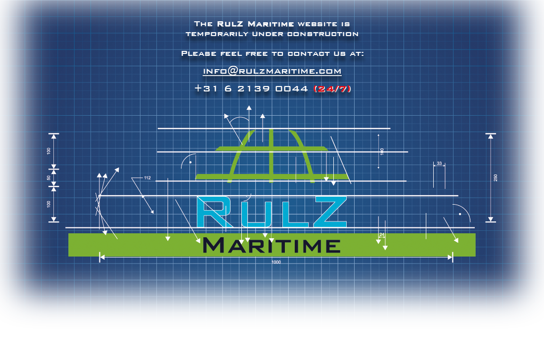 RulZ Maritime | Under construction | Call us at 0031 6 2139 0044